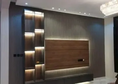 معلم ديكورات شاشات جدة حي السنابل