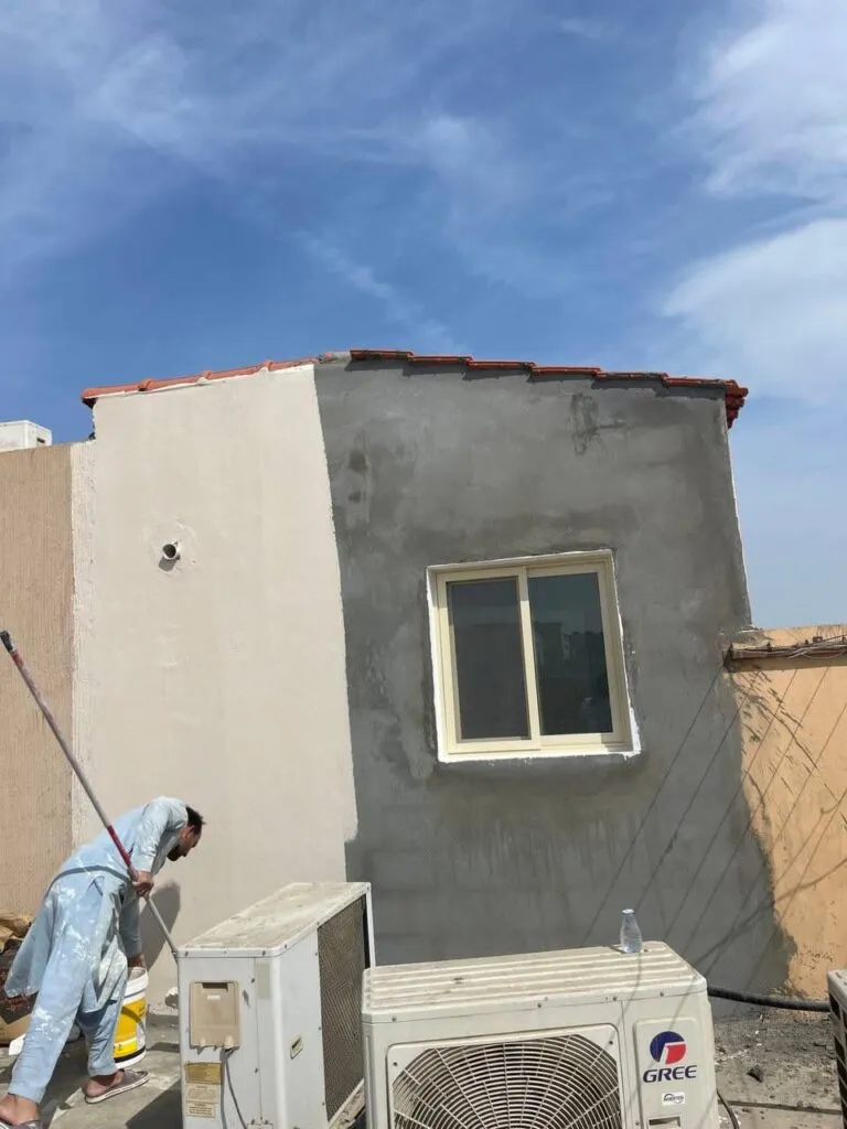 معلم دهانات حي الأندلس وسط جده 