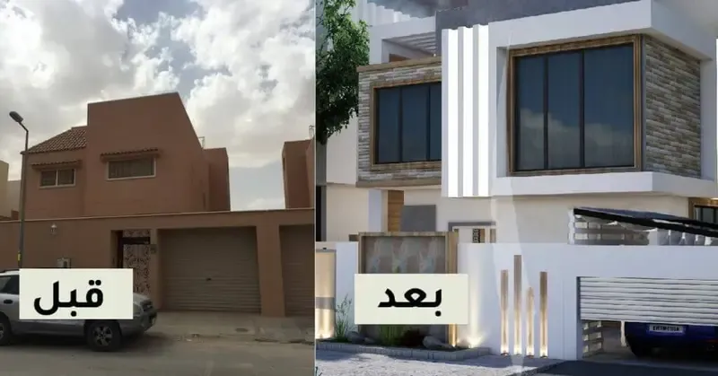 معلم دهانات بروفايل خارجي في حي السنابل بجدة 