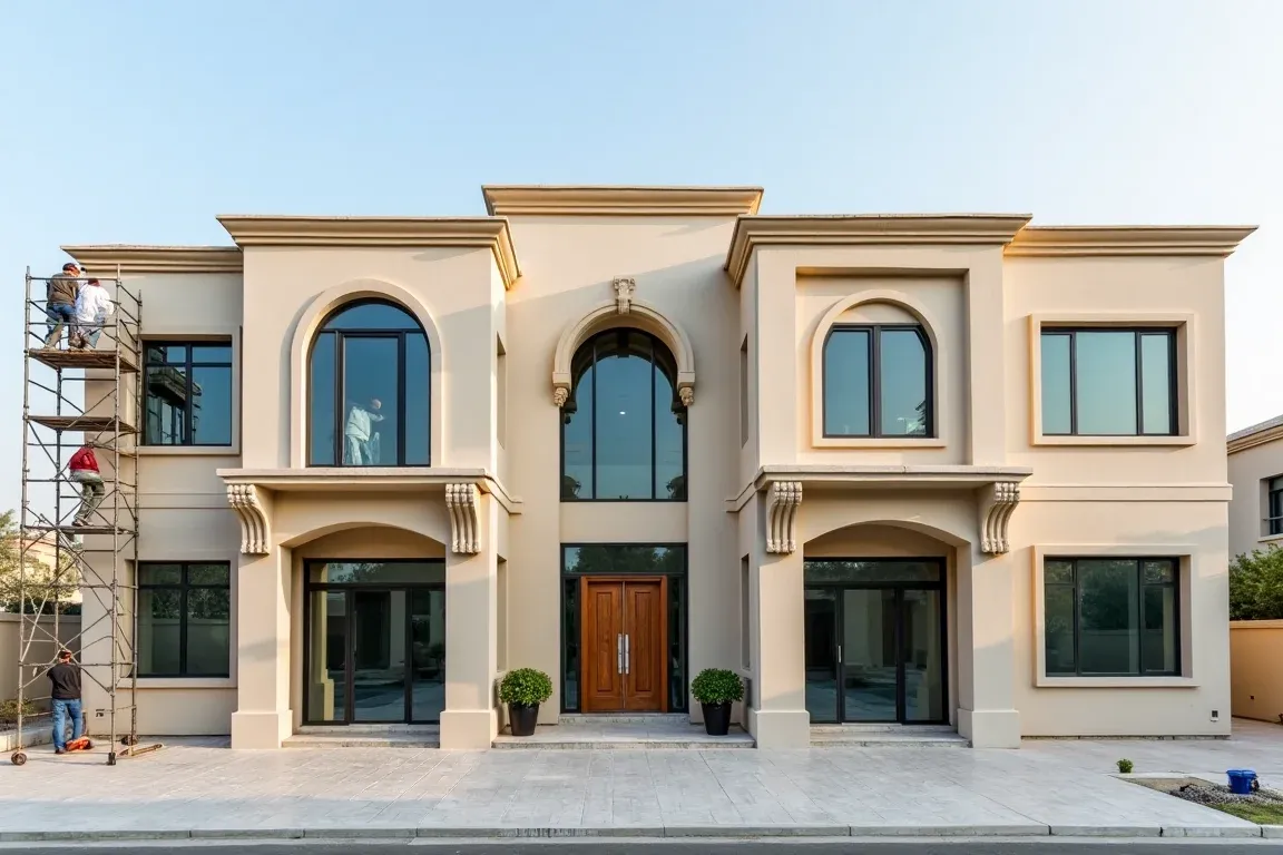 افضل مقاول بجدة لتشطيب الواجهات الخارجية والداخلية 