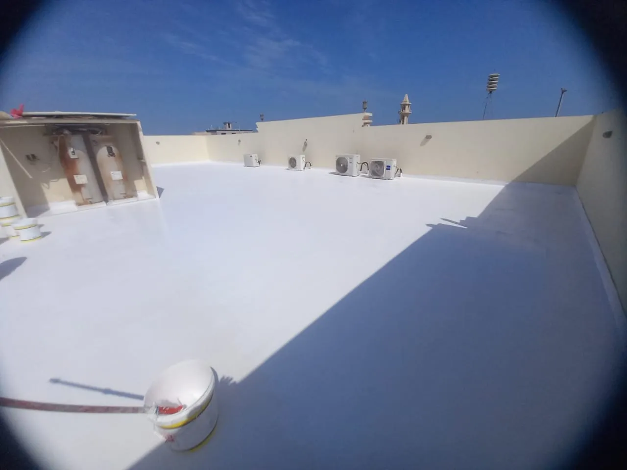 معلم دهانات وعوازل ممتازفي حي المروة والمرجان 