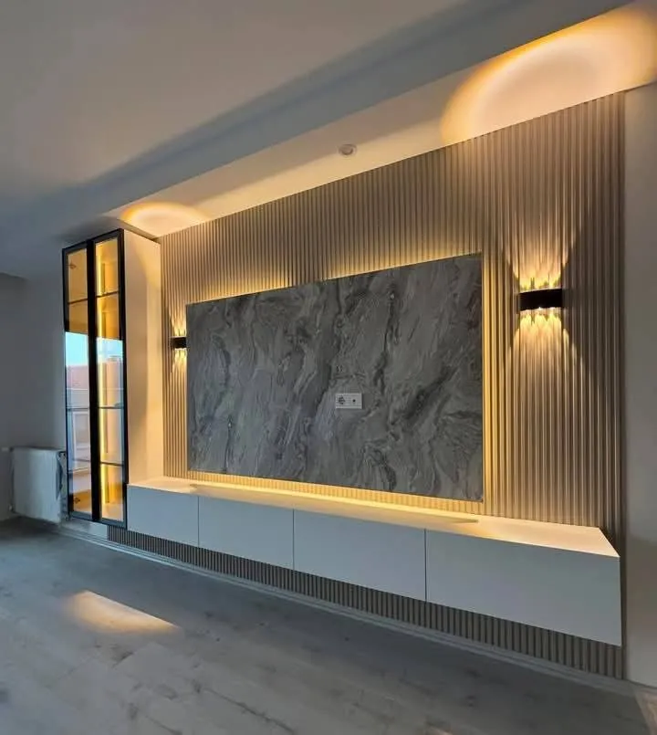 ديكورات جبس بورد شاشات بجدة: أحدث تصاميم شاشات بلازما مودرن 